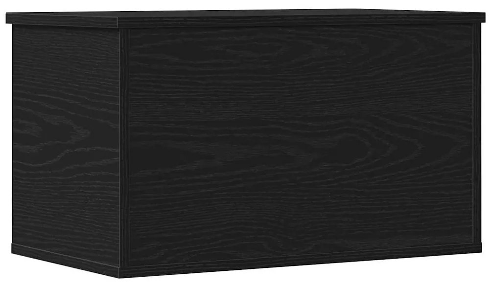 vidaXL Κουτί αποθήκευσης Μαύρη δρυς 60 x 35 x 35 cm Επεξεργασμένο ξύλο