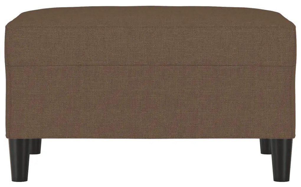 vidaXL Υποπόδιο Καφέ 70 x 55 x 41 εκ. Υφασμάτινο