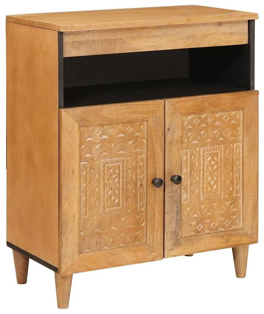 Πλαϊνό γραφείο Ανοιχτό καφέ 33.5 x 60 x 75 εκ