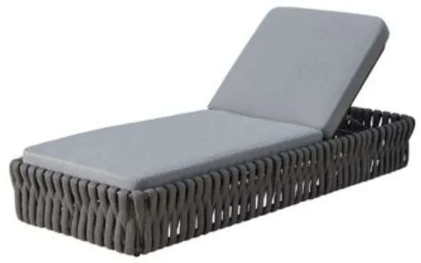 Ξαπλώστρα Lounger La Vida Γκρι 205*80*37εκ. - Γκρι