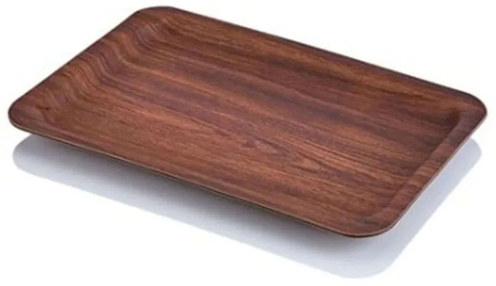 Δίσκος Σερβιρίσματος 10233 34x24x2cm Brown Evelin Polystyrene