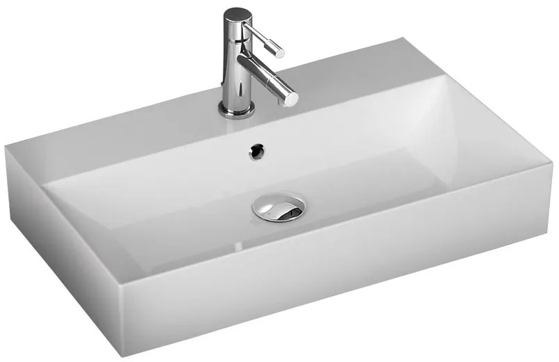 Νιπτήρας Bianco Ceramica Tetra N-70 x 42 εκ.