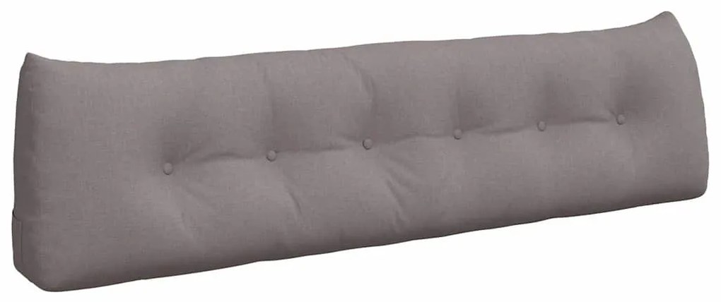 vidaXL Μαξιλάρι Πλάτης Taupe 180 x 24 x 50 εκ ύφασμα