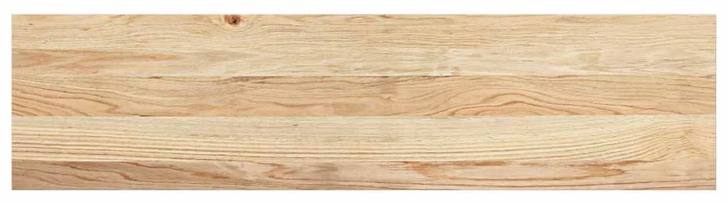 vidaXL Πατάκια Σκάλας 2 τεμ. 100x30x2 εκ. Ακατέργαστο Μασίφ Ξύλο Δρυός