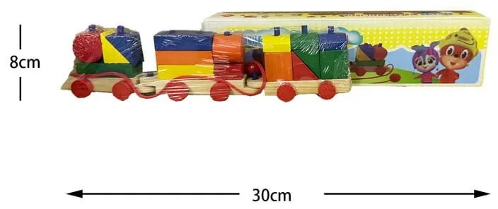 Ξύλινο Τρενάκι - Wooden Train