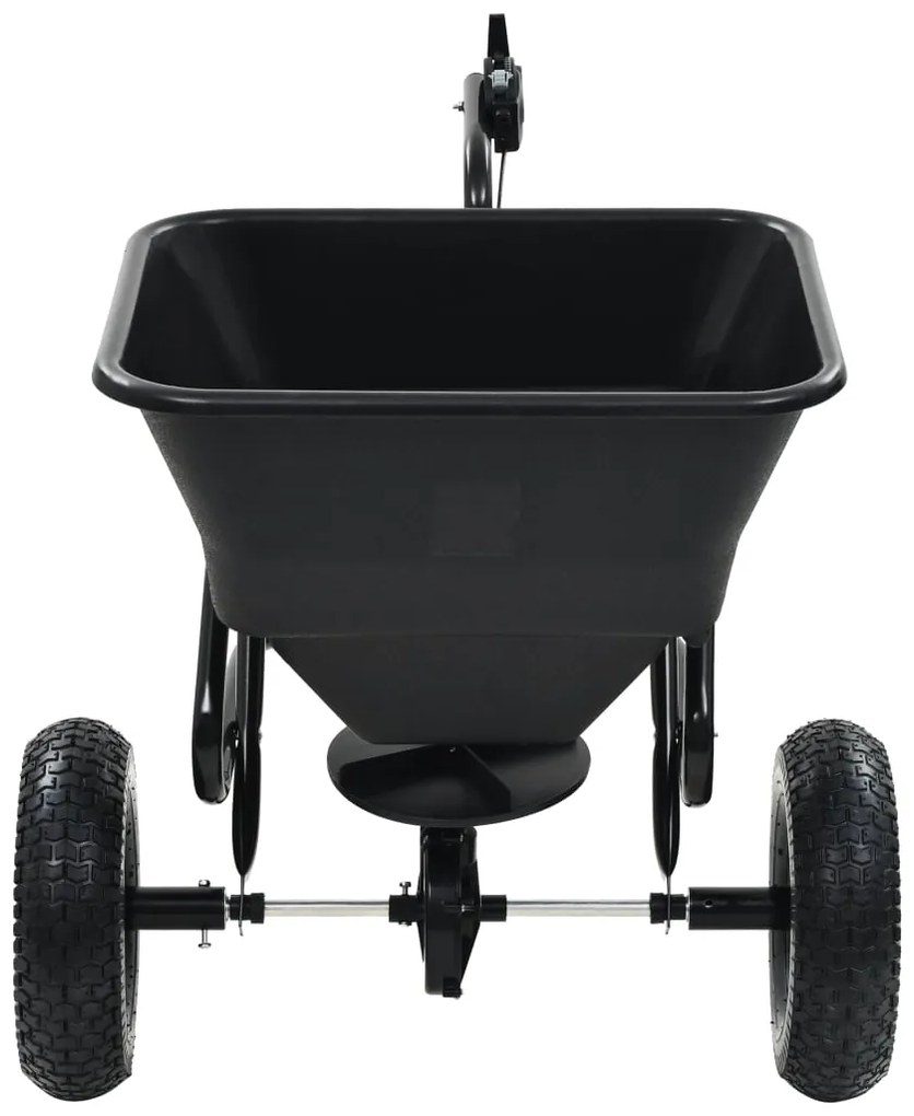 vidaXL Διανομέας Αλατιού Ελκόμενος 45 L 125x74x79 εκ. από PVC/Ατσάλι