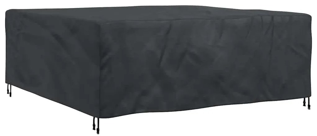 vidaXL Κάλυμμα επίπλων Μονόχρωμο Μαύρο 200 x 200 x 90 εκ. 210D