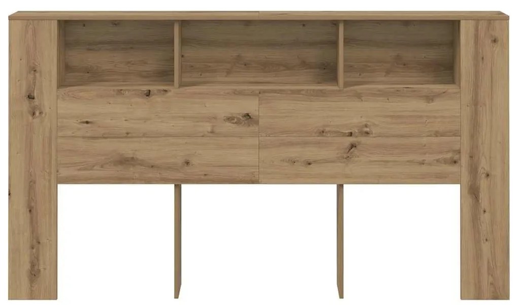vidaXL Κεφαλάρι Με Αποθηκευτικό Χώρο 180x18,5x102,5 εκ. Επεξ. Ξύλο