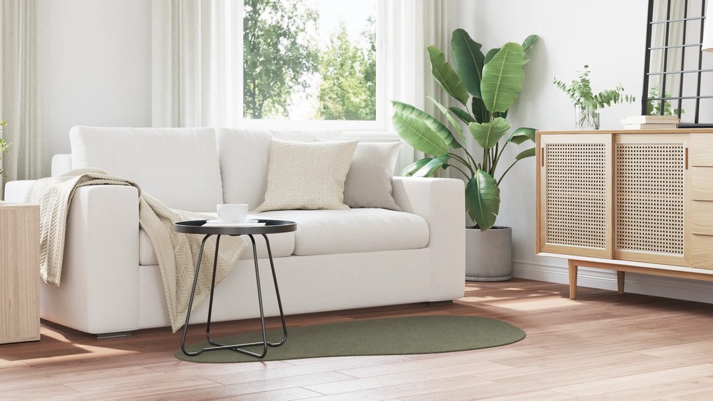 vidaXL Χαλί Δασικό Πράσινο 80 x 150 cm Πολυεστέρας