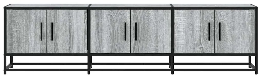 vidaXL Έπιπλο Τηλεόρασης Γκρι Sonoma 150x35x41 εκ. Επεξ. Ξύλο