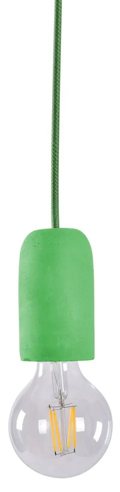 Φωτιστικό Οροφής Μονόφωτο Homelighting Iris 77-3574 Green