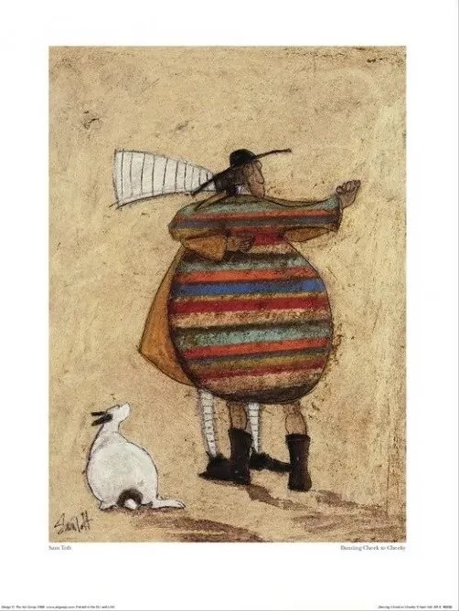 Εκτύπωση τέχνης Sam Toft - Dancing Cheek To Cheeky