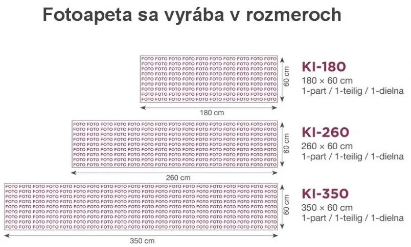 Αυτοκόλλητη φωτοταπετσαρία για απομίμηση τούβλων κουζίνας - 350x60