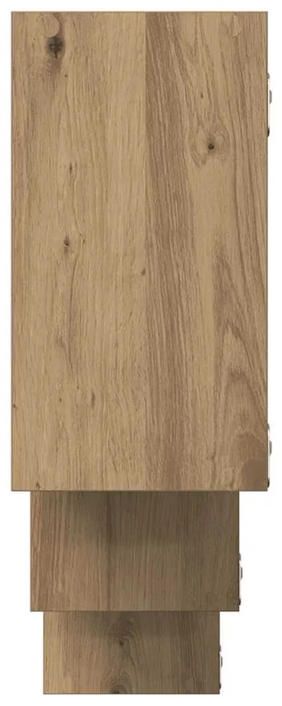 vidaXL Ράφι Τοίχου Αρτισιανή Δρυς 159x18x66 εκ. από Επεξεργασμένο Ξύλο