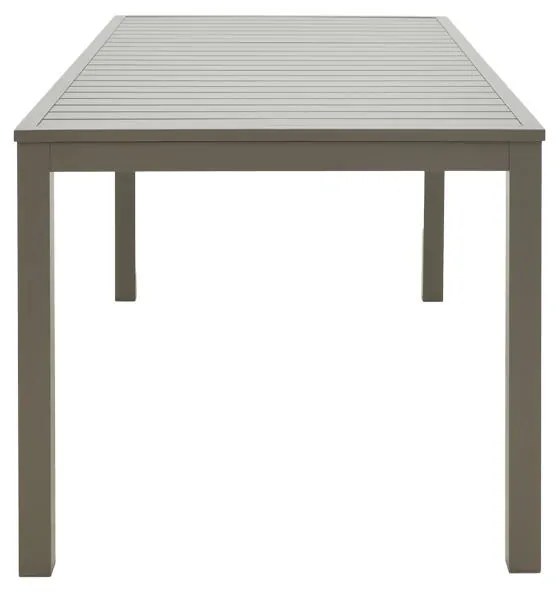 Τραπέζι κήπου Kliton Αλουμίνιο Σαμπανιζέ 150x80x74εκ. 150x80x74 εκ.