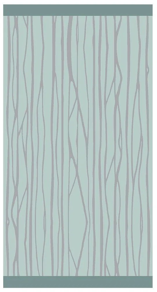 Πετσέτα Θαλάσσης Minimal Stripes Aqua Melinen Θαλάσσης 86x160cm 100% Βαμβάκι