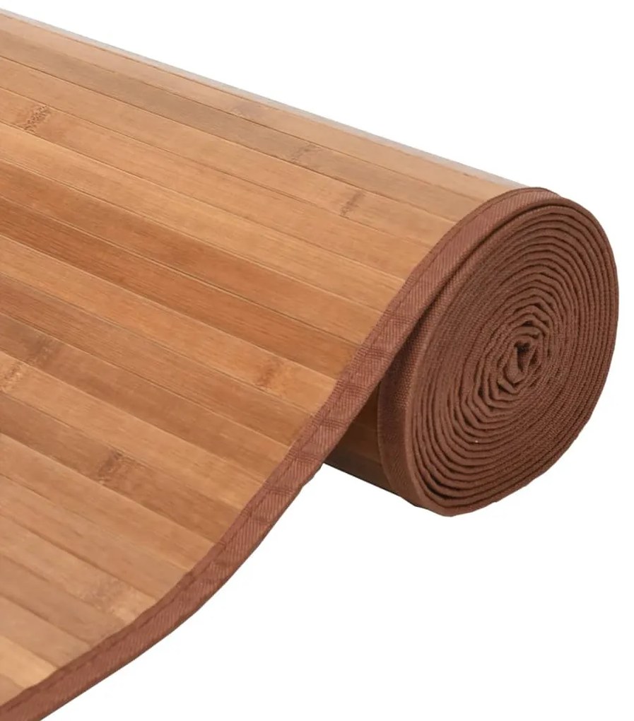 vidaXL Χαλί Ορθογώνιο Φυσικό 60 x 300 εκ. Μπαμπού