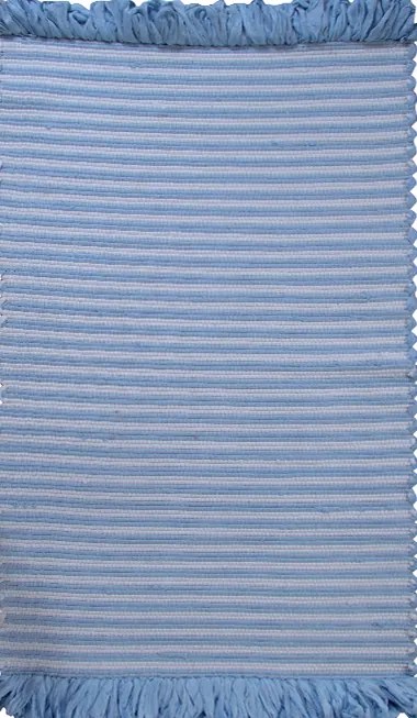 Χαλί Βαμβακερό BOLZANO LIGHT BLUE &#8211; 100×180 cm 100cm x 180cm LIGHT BLUE