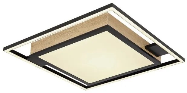 Πλαφονιέρα Φωτιστικό Οροφής LED 40W Μαύρο Jorry 67283-40 Globo Lighting-67283-40-Μαύρο 67283-40