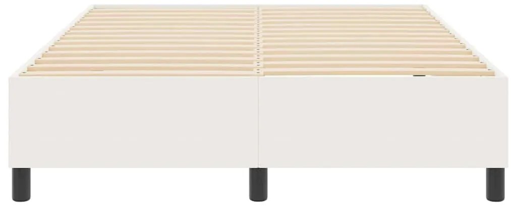 vidaXL Κρεβάτι με ελατήρια Κρεμ 140 x 200 cm Βελούδο