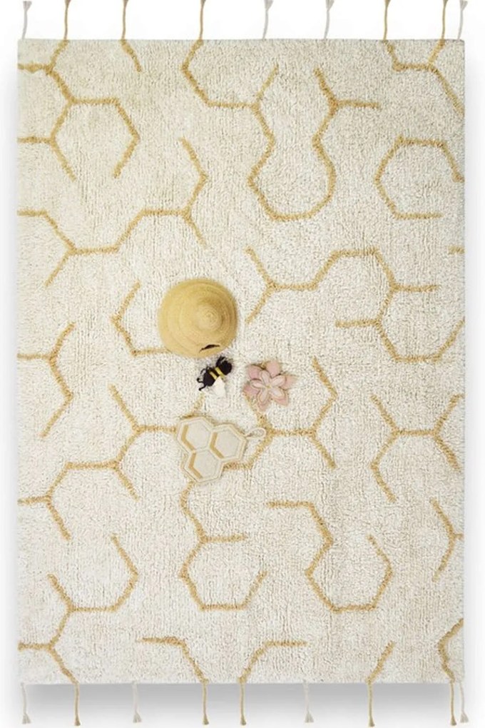 Χαλί Pollination LOR-C-POLLY Cream-Beige Lorena Canals 90Χ130cm