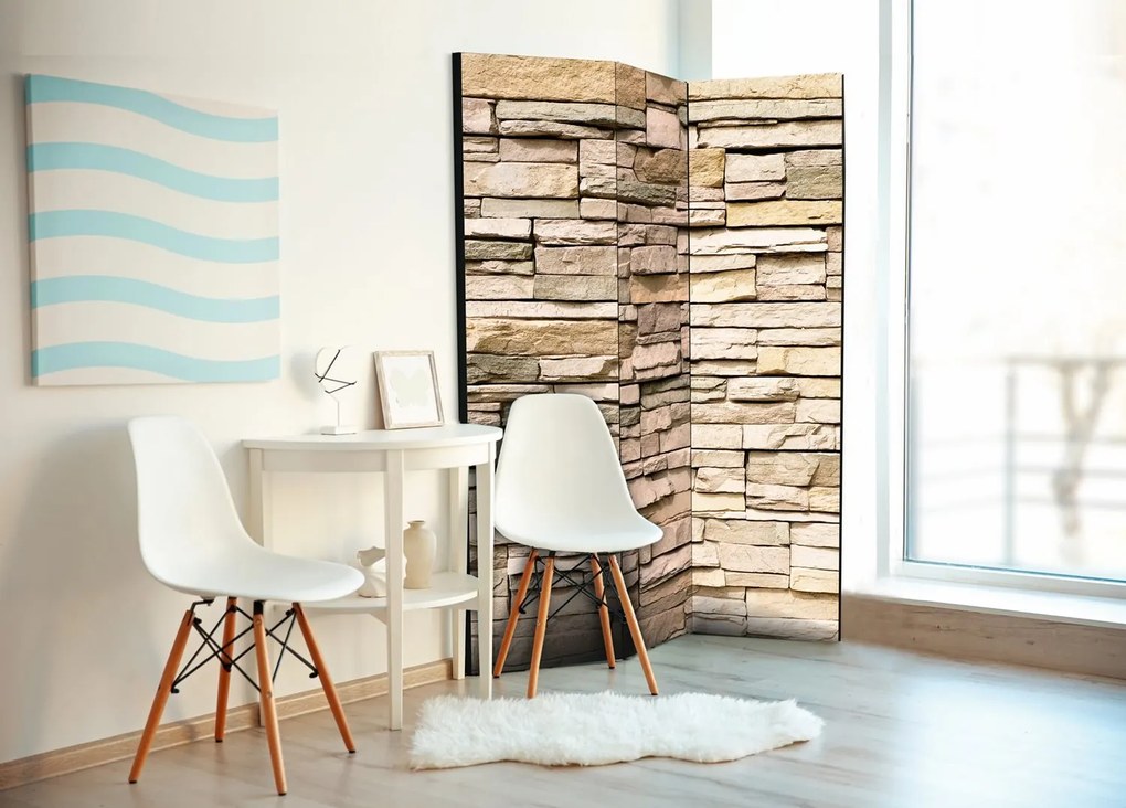 Διαχωριστικό με 3 τμήματα - Decorative Stone [Room Dividers] 135x172