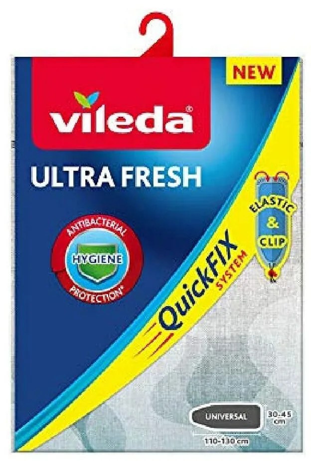 Θήκη για Σιδερώστρα Vileda 168989 Ultrafresh Quick Fix Γκρι (130 x 45 cm)