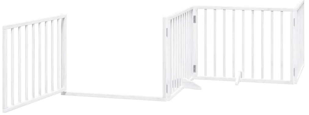 vidaXL Διαχωριστικό Σκύλων/Πόρτα Πτυσσόμενο 6 Πάνελ 480εκ. Ξύλο Λεύκας