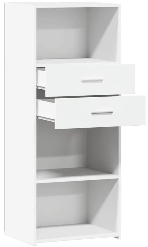 vidaXL Ντουλάπι Μαύρο 50x42,5x124 εκ. από Επεξεργασμένο Ξύλο