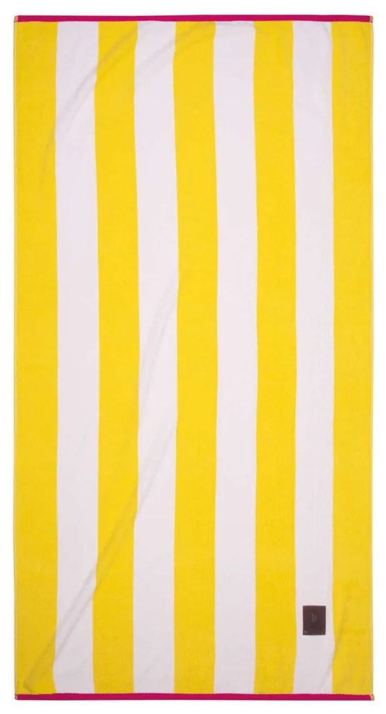 Πετσέτα Θαλάσσης (90x170) Greenwich Polo Club Beach 3820 Yellow