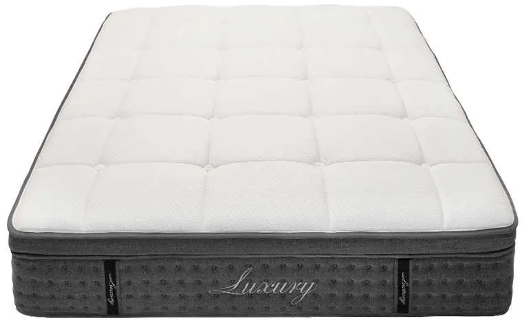 Στρώμα Luxury pakoworld pocket spring+gel memory foam+latex 34-36cm 150x200εκ