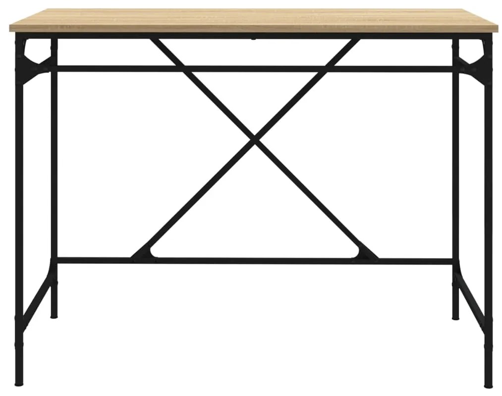 vidaXL Γραφείο Sonoma Δρυς 100 x 50 x 75 εκ. από Επεξεργασμένο Ξύλο