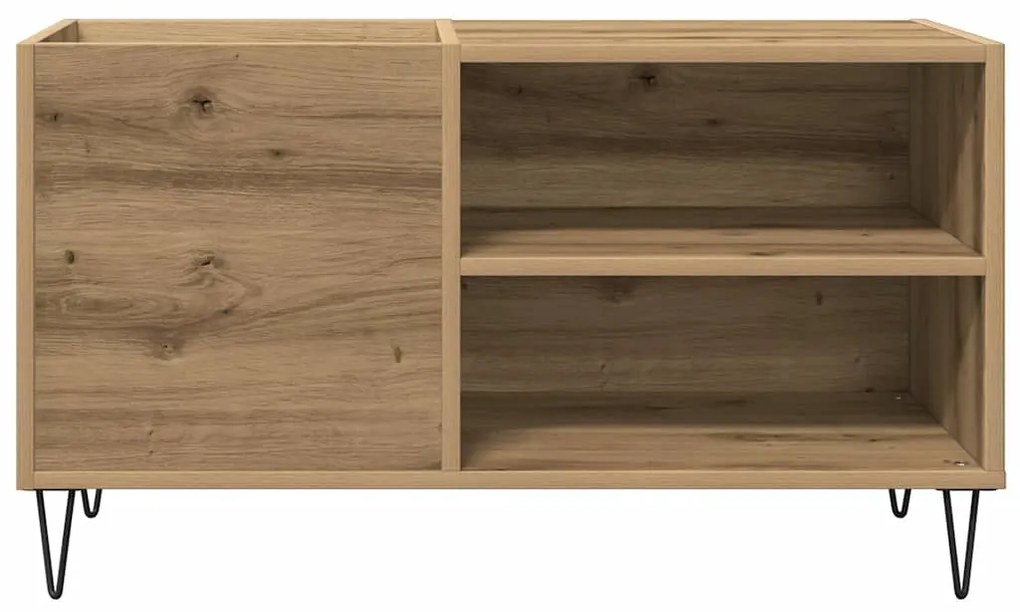 vidaXL Δισκοθήκη Δρυς τεχνίτης 84,5x38x48 εκ. από Επεξεργασμένο Ξύλο