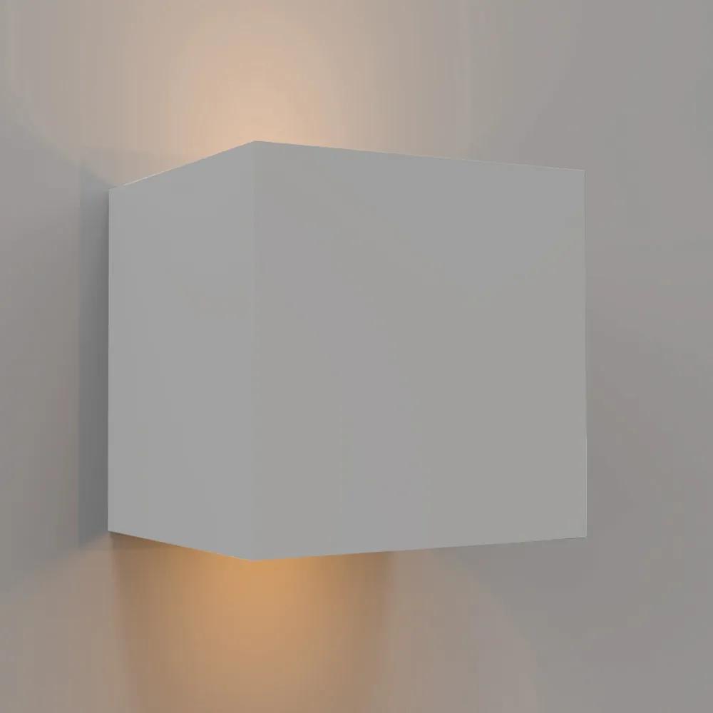 Απλίκα Τοίχου Emerald LED 10W 3000K Outdoor Wall Lamp White D:9,9cmx9,9cm (80203121) - ABS - 80203121