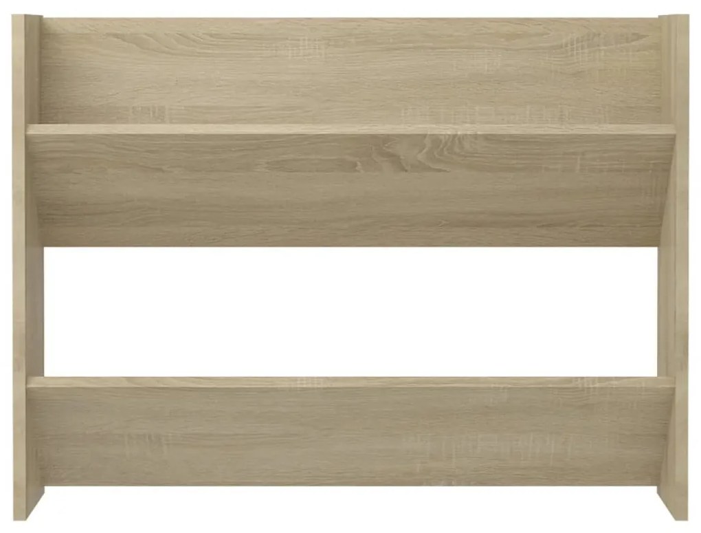 vidaXL Παπουτσοθήκες 2 τεμ. Sonoma Δρυς 80 x 18 x 60 εκ. Μοριοσανίδα