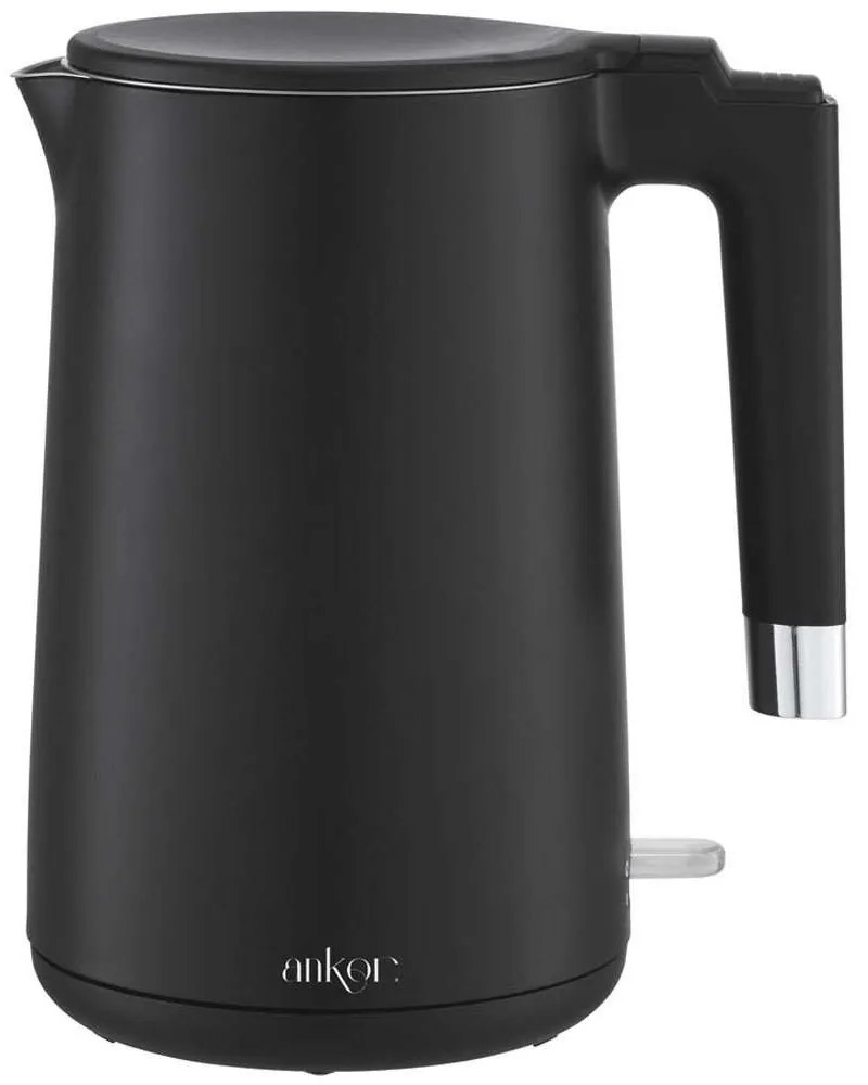 Βραστήρας 829774 1,7lt 2200W Black Ankor Ανοξείδωτο Ατσάλι