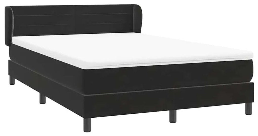 ΚΡΕΒΑΤΙ BOXSPRING ΜΕ ΣΤΡΩΜΑ ΜΑΥΡΟ 160X210 ΕΚ. ΒΕΛΟΥΔΙΝΟ 3317615