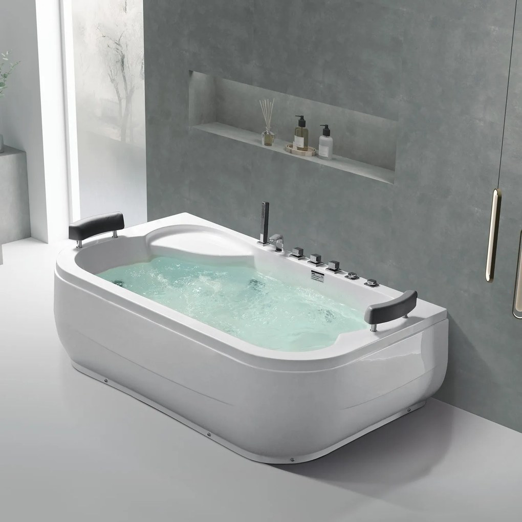 Karag Eliza K-1213 Μπανιέρα με σύστημα υδρομασάζ 180x110x58cm