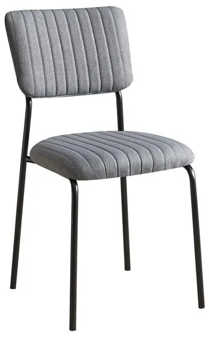 Καρέκλα Τραπεζαρίας Α10 Fylliana Γκρί 53x43x84 εκ. 4αδα 53x43x84 εκ.