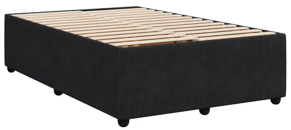 ΚΡΕΒΑΤΙ BOXSPRING ΜΕ ΣΤΡΩΜΑ ΜΑΥΡΟ 120X190 ΕΚ. ΒΕΛΟΥΔΙΝΟ 3287700