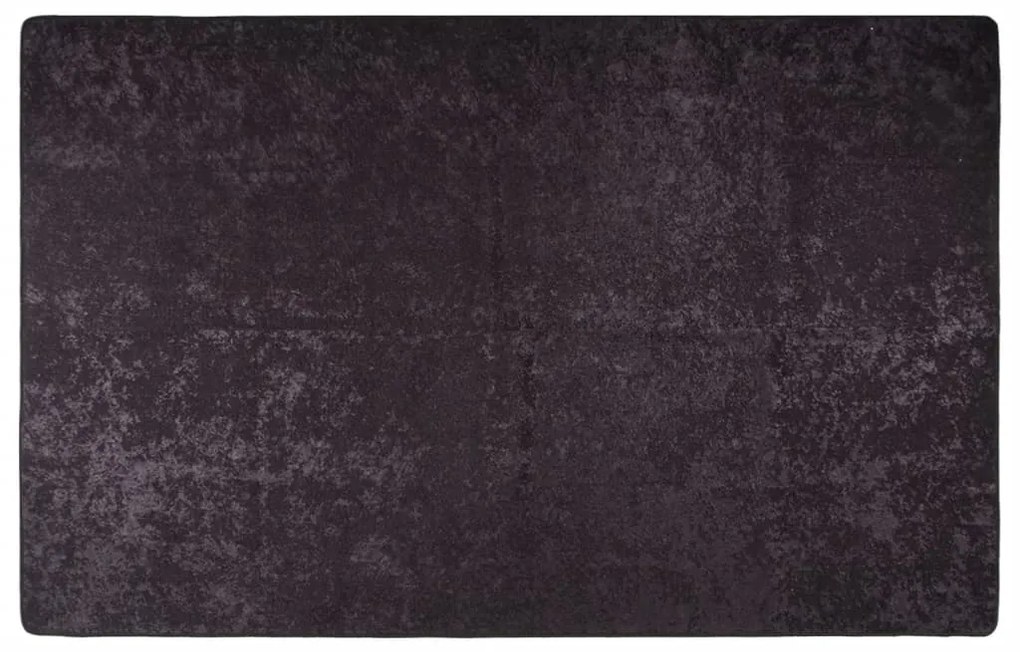 vidaXL Χαλί Πλενόμενο Αντιολισθητικό Ανθρακί 80 x 150 εκ.
