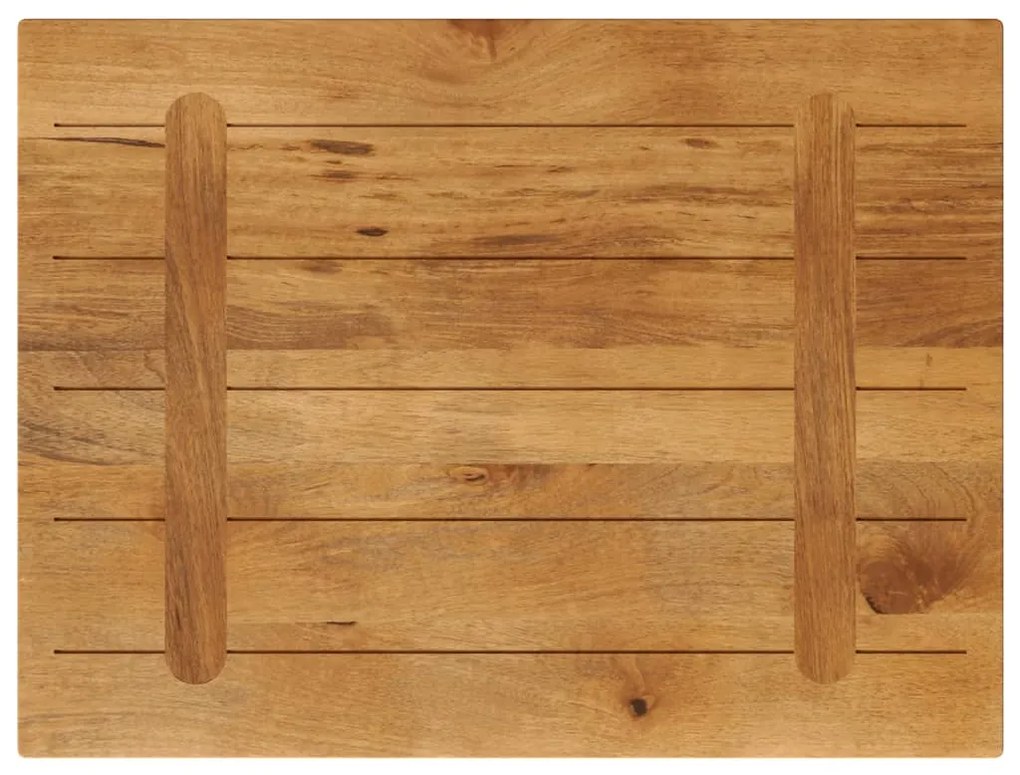 vidaXL Επιφάνεια Τραπεζιού Ορθογώνια 70x60x3,8 εκ. Μασίφ Ξύλο Μάνγκο