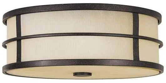 Πλαφονιέρα Φωτιστικό Οροφής 3xE27 Fusion Elstead Lighting-FE-FUSION-F-Μπρονζέ FE-FUSION-F