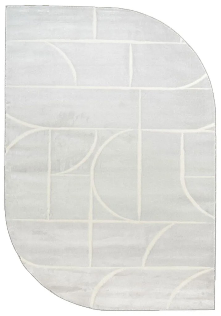Χαλί (160x230) Ezzo Forma E460B2A Light Grey
