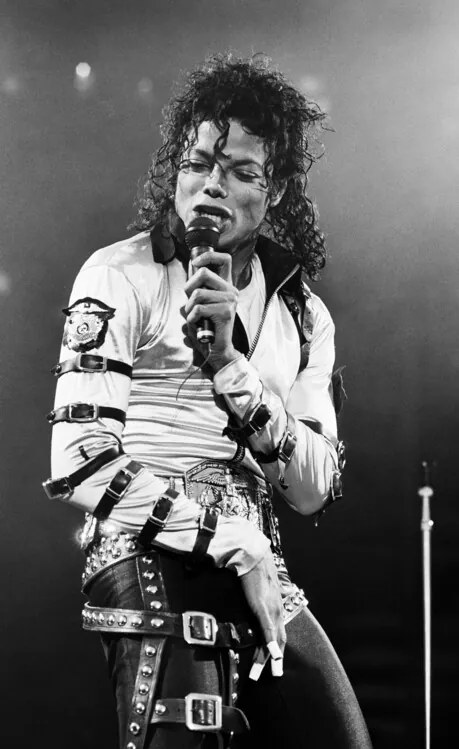 Φωτογραφία Michael Jackson Performing At Wembley Stadium, Steve Wood/Popperfoto