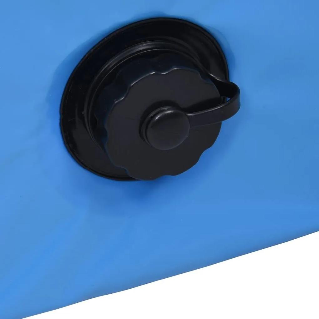 Πισίνα για Σκύλους Πτυσσόμενη Μπλε 160 x 30 εκ. από PVC