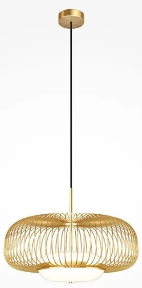 Κρεμαστό Φωτιστικό Οροφής LED 20W Ορείχαλκος Levitation MOD376PL-L30G3K Maytoni MOD376PL-L30G3K Ορείχαλκος