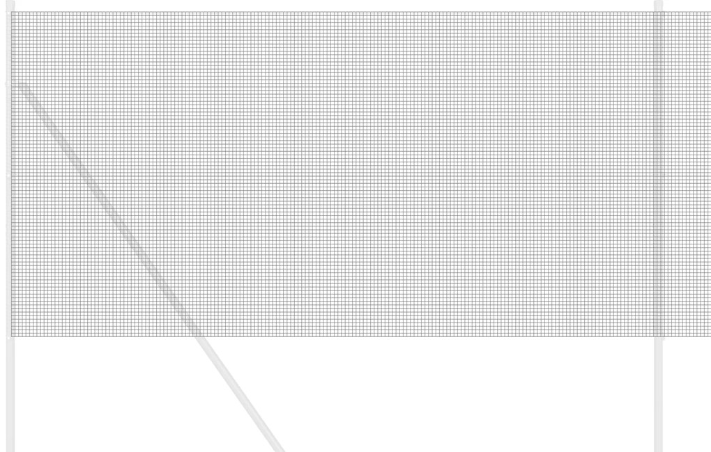 vidaXL Φράχτης Συρματόπλεγμα Γκρι 1x100 μ Σίδερο