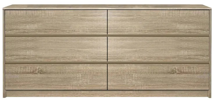Συρταριέρα Kuanger mdf σε φυσική απόχρωση 120x40x70εκ