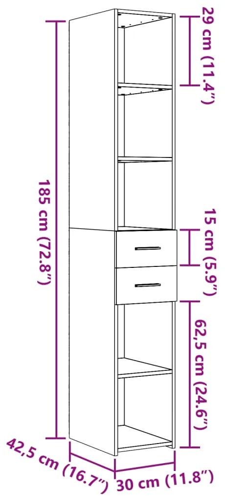 ΝΤΟΥΛΑΠΙ ΛΕΥΚΟ 30X42,5X185 ΕΚ. ΑΠΟ ΕΠΕΞΕΡΓΑΣΜΕΝΟ ΞΥΛΟ 846236